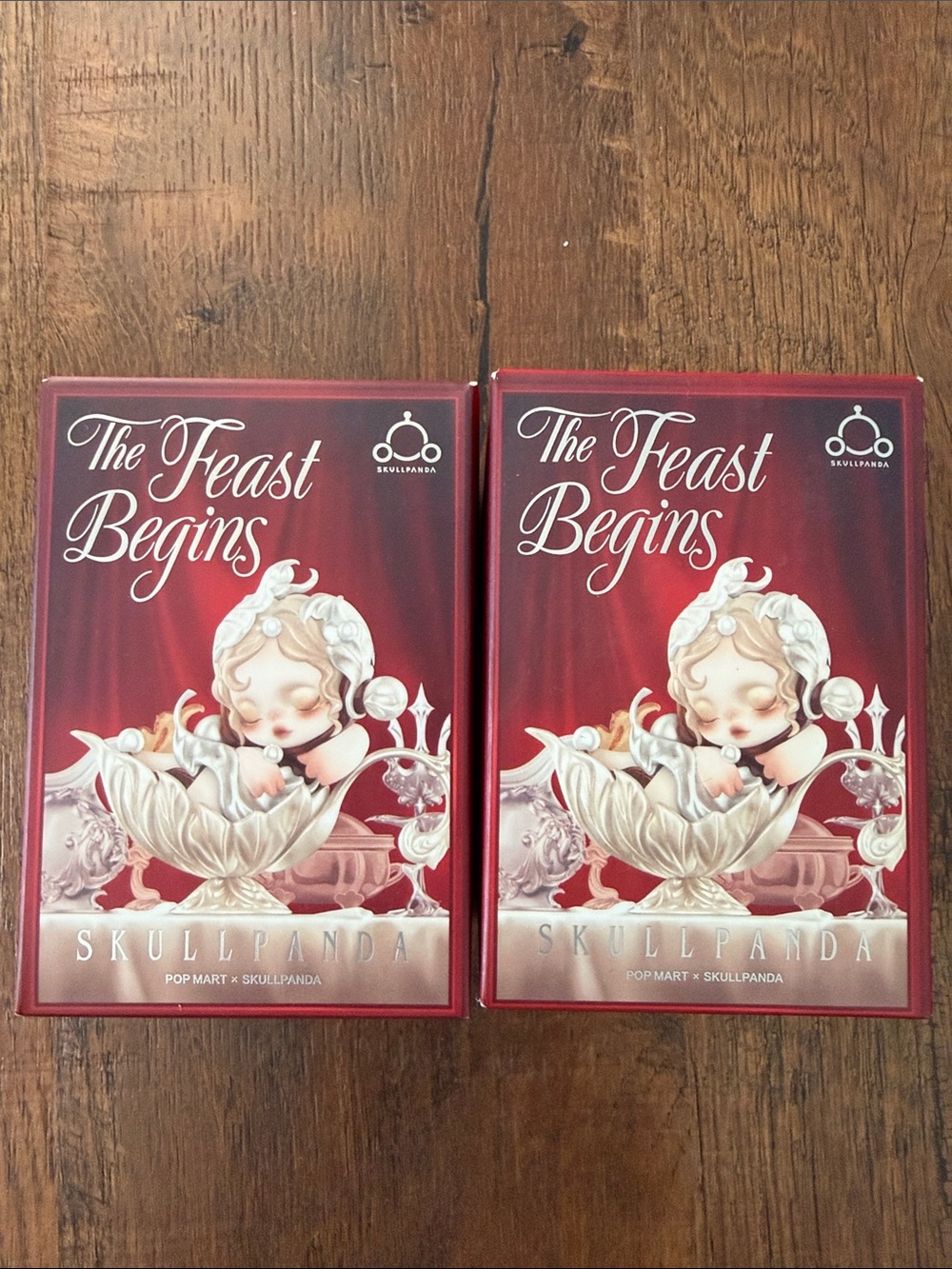 'SkullPanda The Feast Begins' figure series 2- pack